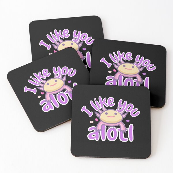 Item preview, I really like you alotl - Cute axolotl salamander designed and sold by For the love of Pixels.