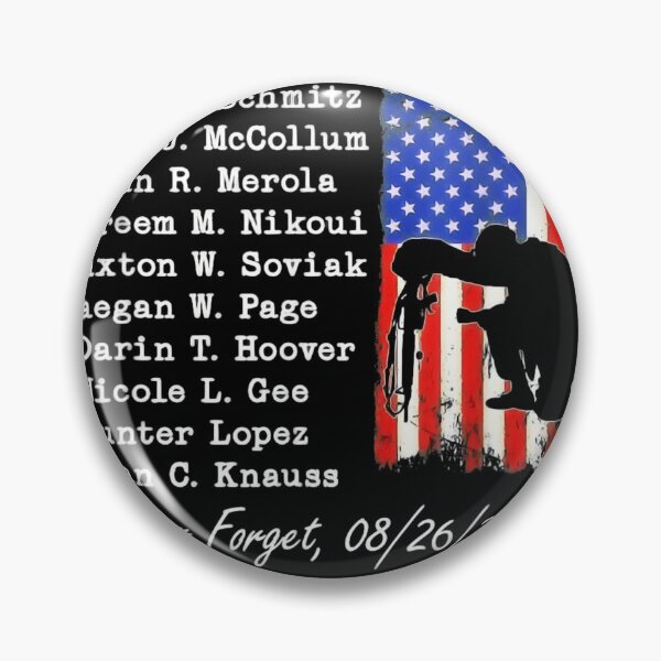 Item preview, Names Of 13 Fallen Soldiers Never Forget 08262021 designed and sold by Allcoastal.