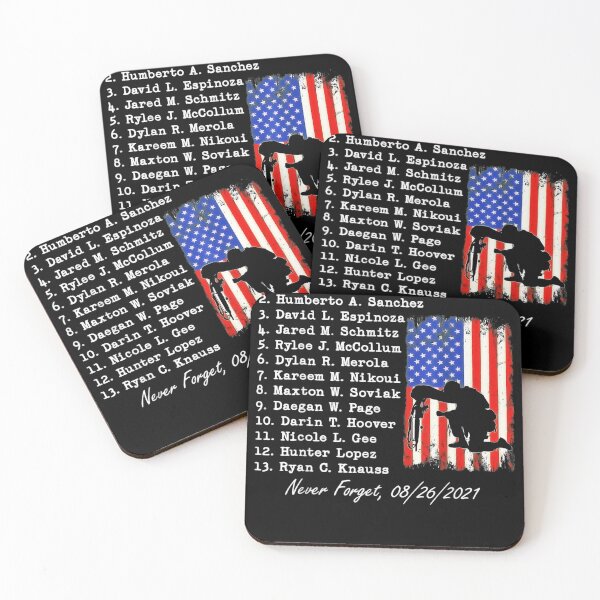 Item preview, Names Of 13 Fallen Soldiers Never Forget 08262021 designed and sold by Allcoastal.