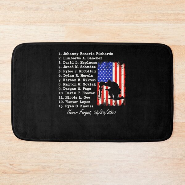 Item preview, Names Of 13 Fallen Soldiers Never Forget 08262021 designed and sold by Allcoastal.