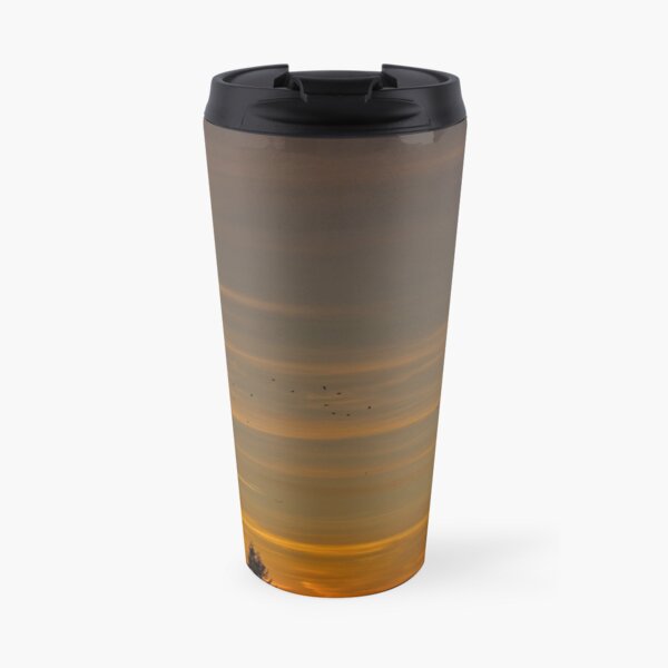 Sunset crows Travel Mug