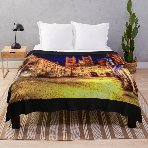 Item preview, Lincoln Cathedral Lights At Night designed and sold by Paul Thompson Photography.