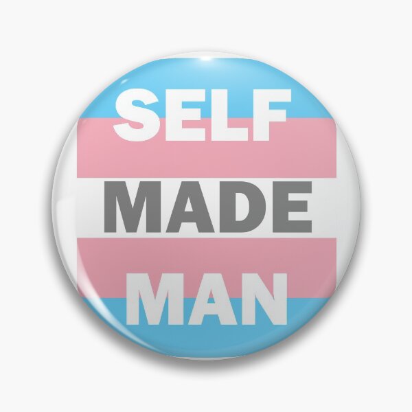 Item preview, Self Made Man Trans Pride  designed and sold by buzzeldritch.