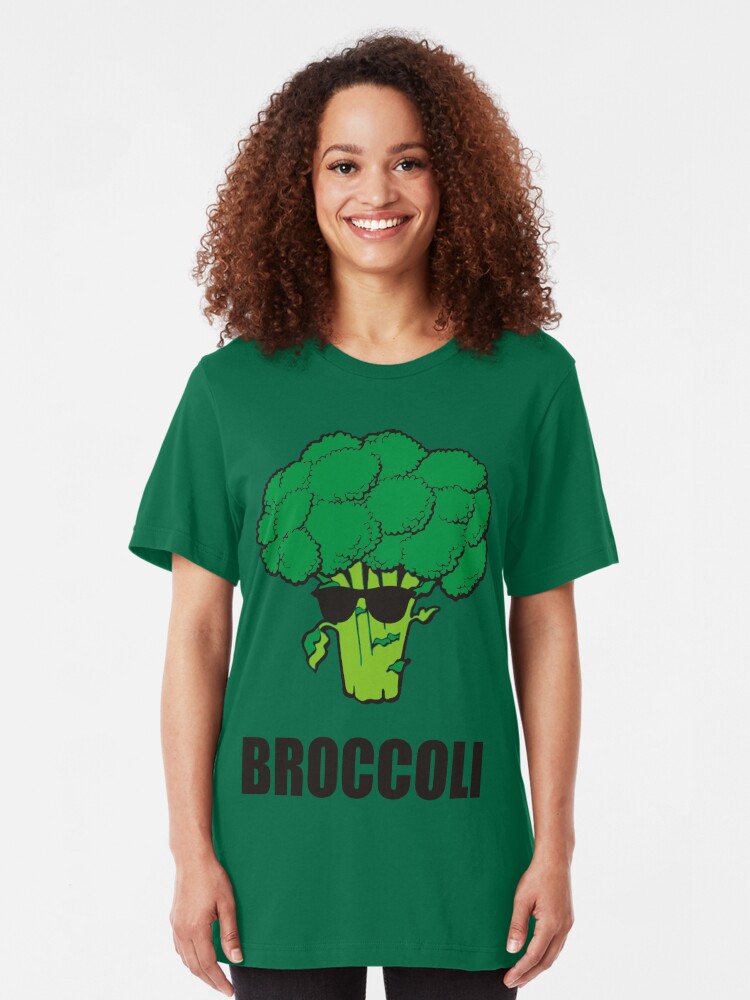 broccoli t shirt with giraffes