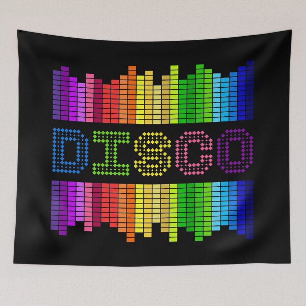 Item preview, DISCO print for t shirt, sweatshirt, hoodie, kids clothes, pillow, apron, mug, bag, backpack, phone case, clock... designed and sold by Banesse.
