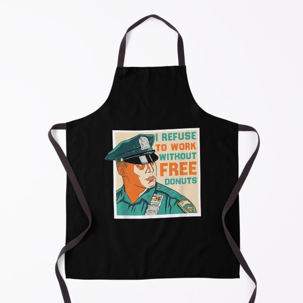 Item preview, Refuse Work Without Free Donuts Fast Food designed and sold by gymat3.