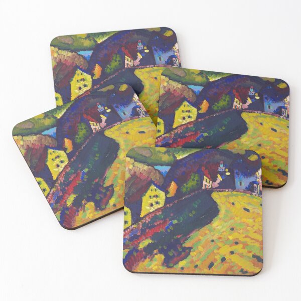 Item preview, Wassily Kandinsky "Houses at Murnau" designed and sold by sunny-007.