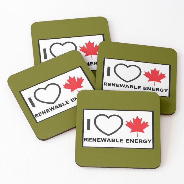 Item preview, I Love Canadian Renewable Energy designed and sold by ThreadTitan.