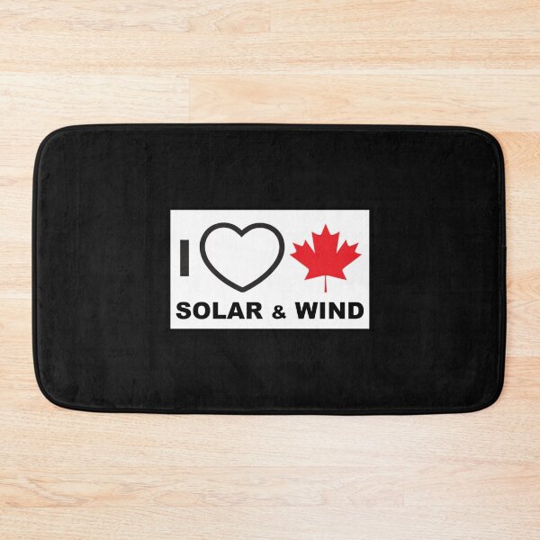 Item preview, I Love Canadian Solar & Wind designed and sold by ThreadTitan.