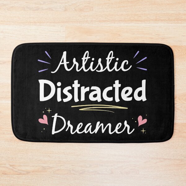 Item preview, Artistic Distracted Dreamer,  Inattentive ADHD, pretty version designed and sold by LoveLifeRandom.