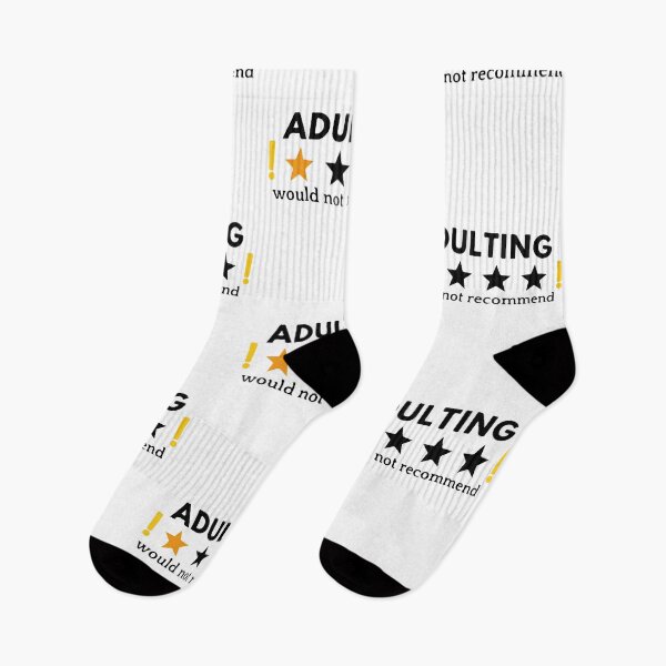 Item preview, Adulting would not recommend - best sticker adulting would not recommend design designed and sold by WeedHighLife.