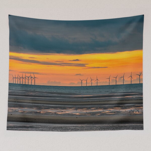 Item preview, Seascape Sunset Wales designed and sold by AJEvans.