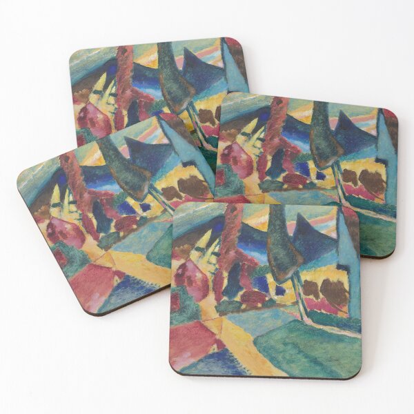 Item preview, Wassily Kandinsky "Landscape with Two Poplars" designed and sold by sunny-007.