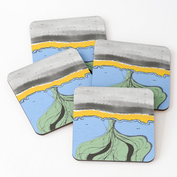 Item preview, Abstract whirlpool with birds in the sky designed and sold by emm-j.