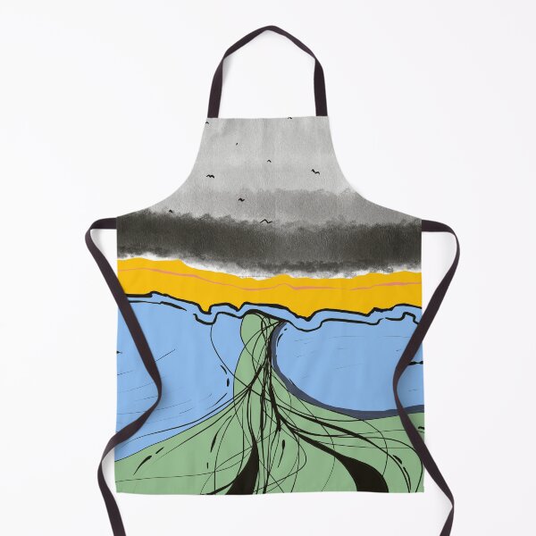 Item preview, Abstract whirlpool with birds in the sky designed and sold by emm-j.