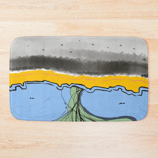 Item preview, Abstract whirlpool with birds in the sky designed and sold by emm-j.