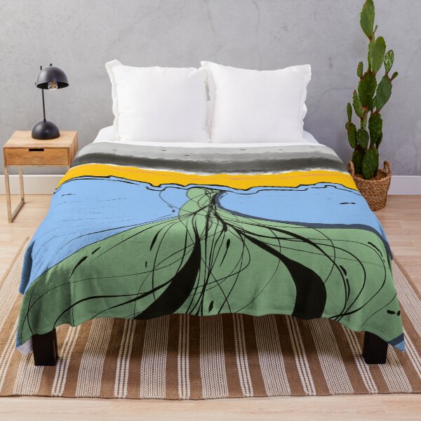 Item preview, Abstract whirlpool with birds in the sky designed and sold by emm-j.