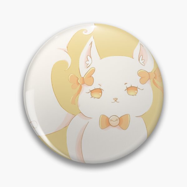 Item preview, cute cat with orange cute eyes sticker  designed and sold by teshopk.