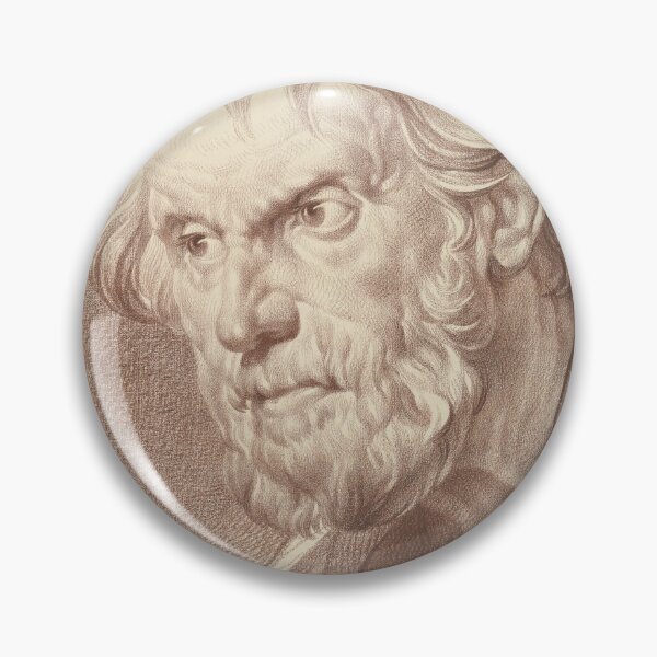 Item preview, Head of Bearded Old Man designed and sold by An-Art-Per-Day.