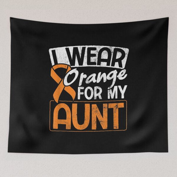 Item preview,  Wear Orange Aunt Kidney Cancer Awareness designed and sold by gymat3.