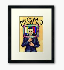 Moriarty - Miss me? Framed Print