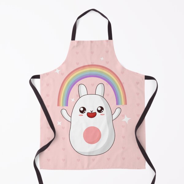 Item preview, Kawaii bunny and rainbow designed and sold by pnkpopcorn.
