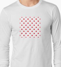 Polka dot fabric Retro vector background or pattern Long Sleeve T-Shirt