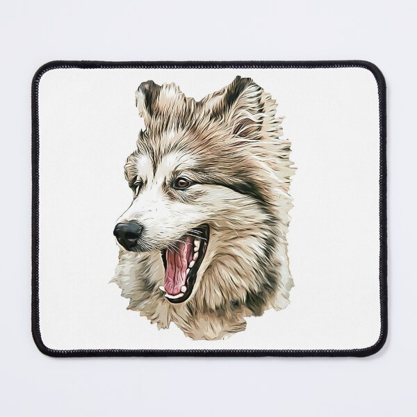 Item preview, Alaskan Malamute Husky Lovers Art! designed and sold by Elarex.