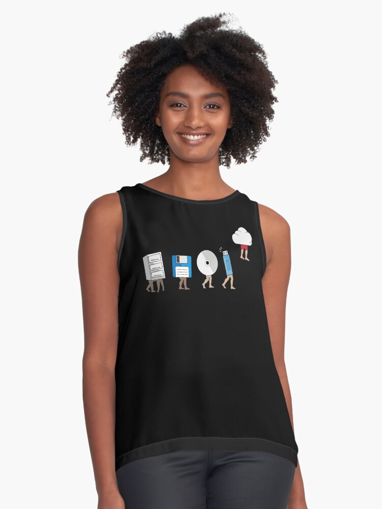 Item preview, Sleeveless Top designed and sold by GeeksUnique.