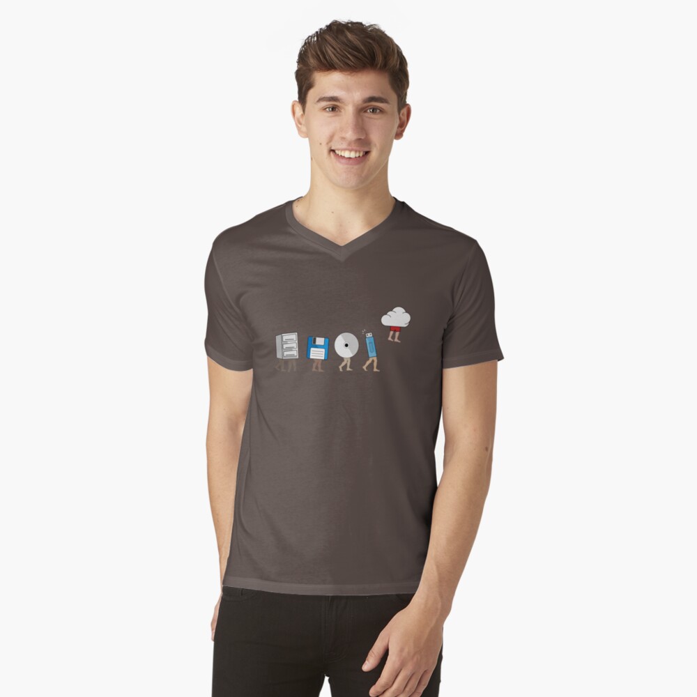 Item preview, V-Neck T-Shirt designed and sold by GeeksUnique.