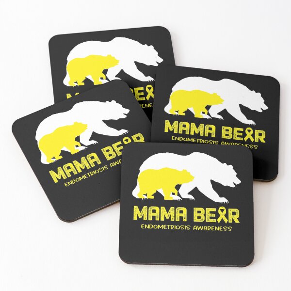 Item preview, Endometriosis Awareness Mama Bear Support Endometriosis designed and sold by Victormoratalla.