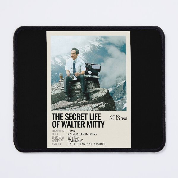 Item preview, Music Vintage Retro The Secret Life Of Walter Mitty (2013) Movie Poster Gifts For Birthday designed and sold by ProfAdamEmmeric.