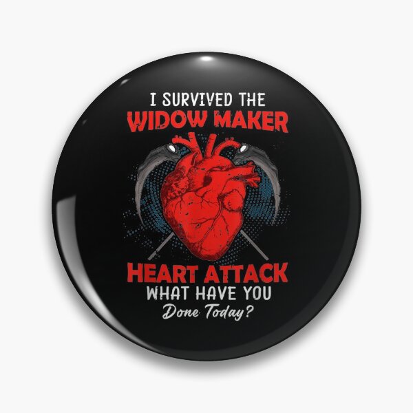 Item preview, Survived Widow Maker Heart Attack Survivor Recovery designed and sold by caral8.