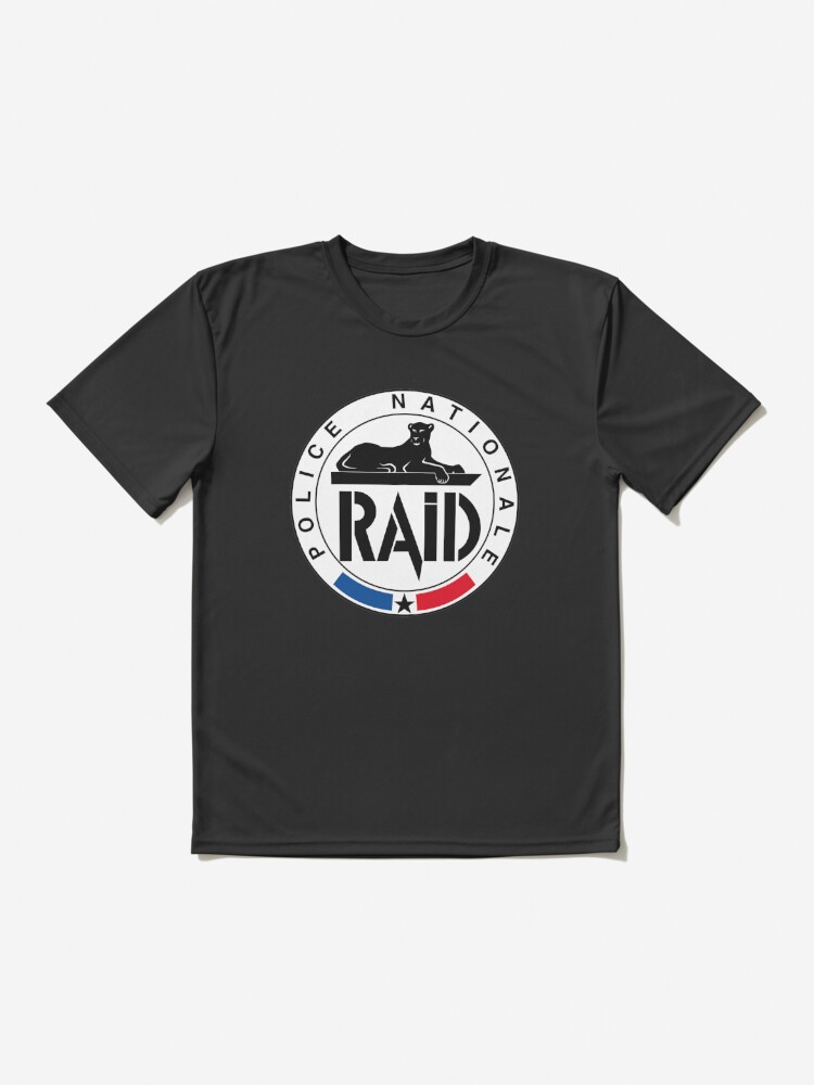 NATIONAL POLICE RAID Active T Shirt