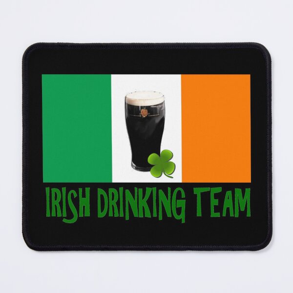 Item preview, Irish drinking team with flag designed and sold by headpossum.