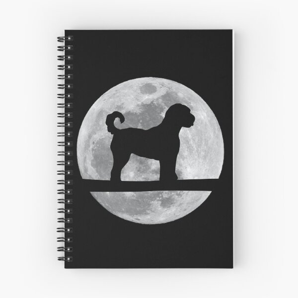 Artikelvorschau, Goldendoodle Hund Nacht Mond Goldendoodle Liebhaber entworfen und verkauft von alaechamlal.