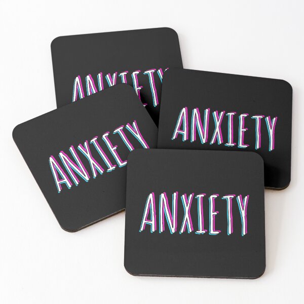Item preview, Anxiety Word Art Retro Effect designed and sold by Nm8orArt.