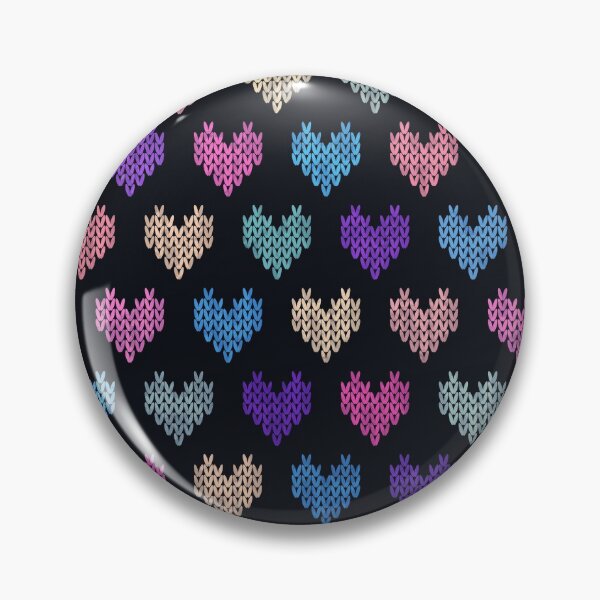 Item preview, Colorful Knitted Hearts VIII designed and sold by Creative BD.