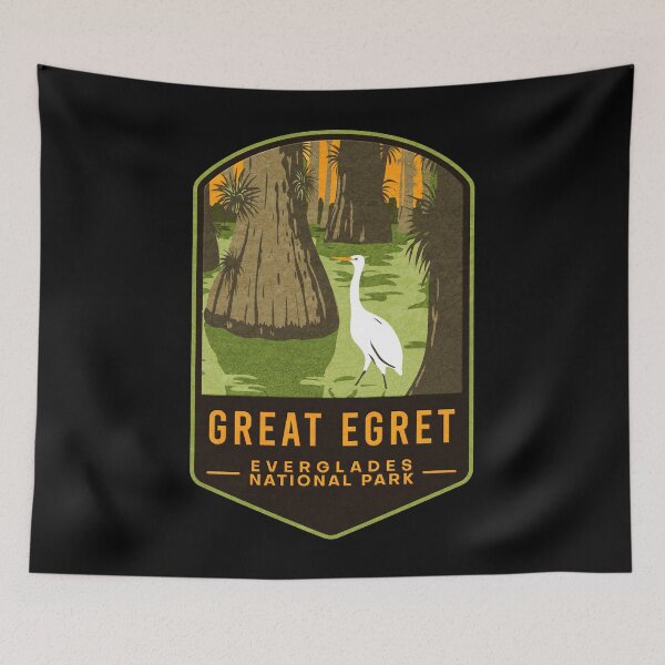 Item preview, Everglades National Park Egret designed and sold by JordanHolmes.