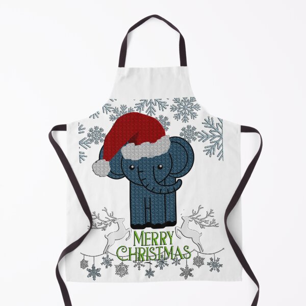Item preview, funny merry christmas elephants for kids designed and sold by myt-shirt.