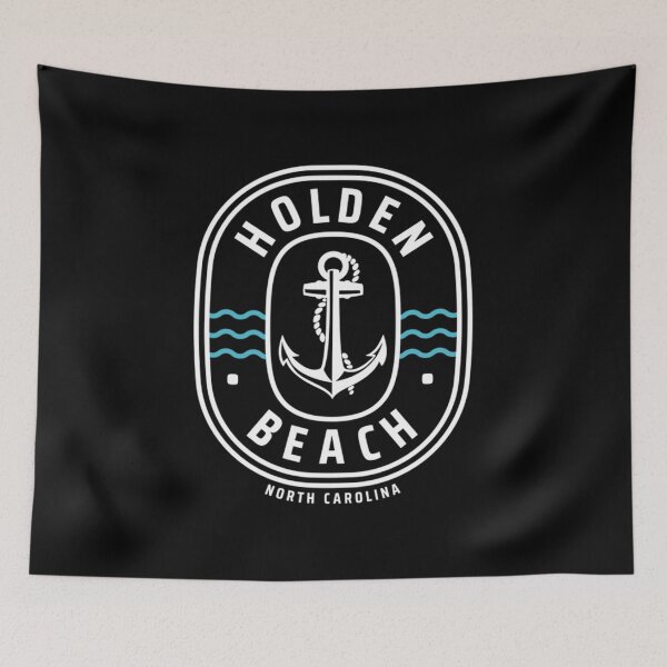 Item preview, Holden Beach, NC Anchor on Ocean Waves  designed and sold by mItsTen888.