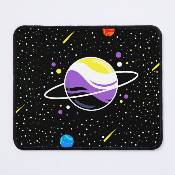 Item preview, Nonbinary Space Planet designed and sold by queerappear.