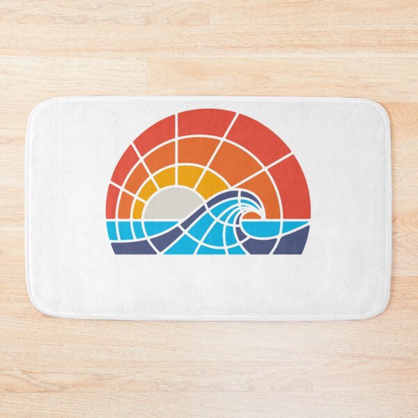 Item preview, Holden Beach, NC Stained Glass Sunrise and Waves  designed and sold by mItsTen888.