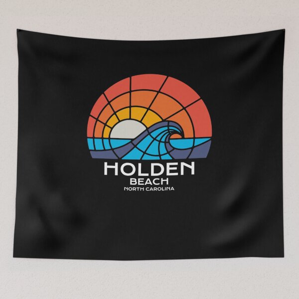 Item preview, Holden Beach, NC Stained Glass Sunrise and Waves  designed and sold by mItsTen888.