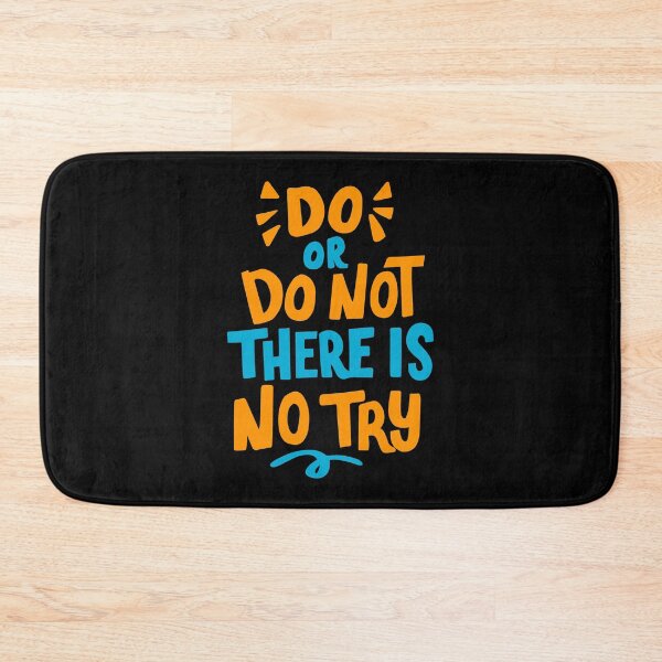 Item preview, do or do not there is no try Motivation designed and sold by MHassan92.