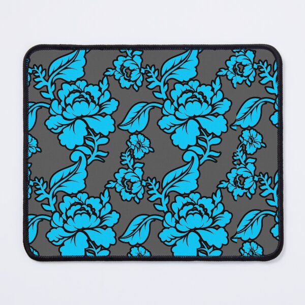 Item preview, Light blue floral pattern designed and sold by Bettina2311.