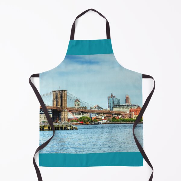Item preview, Brooklyn Riverfront with the Brooklyn Bridge, Brooklyn Bridge Park, and the East River designed and sold by Paul Thompson Photography.