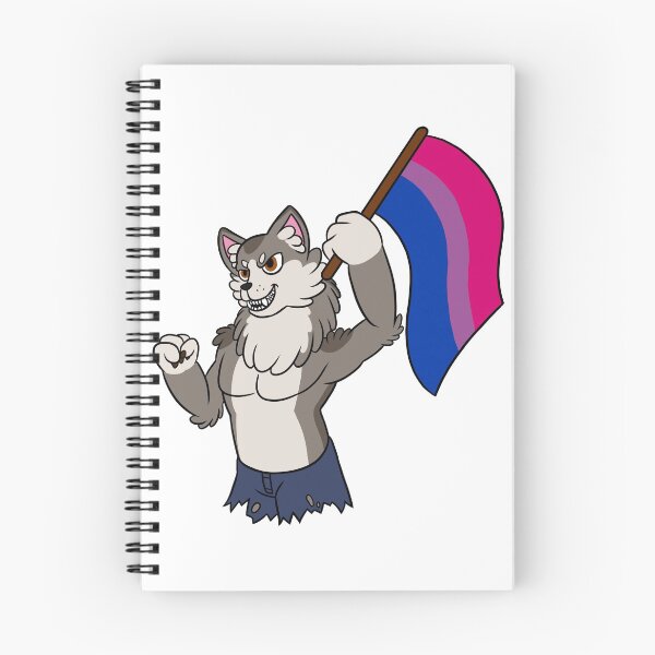 Item preview, Cute Werewolf Says Bi Rights designed and sold by ThatRadFailure.