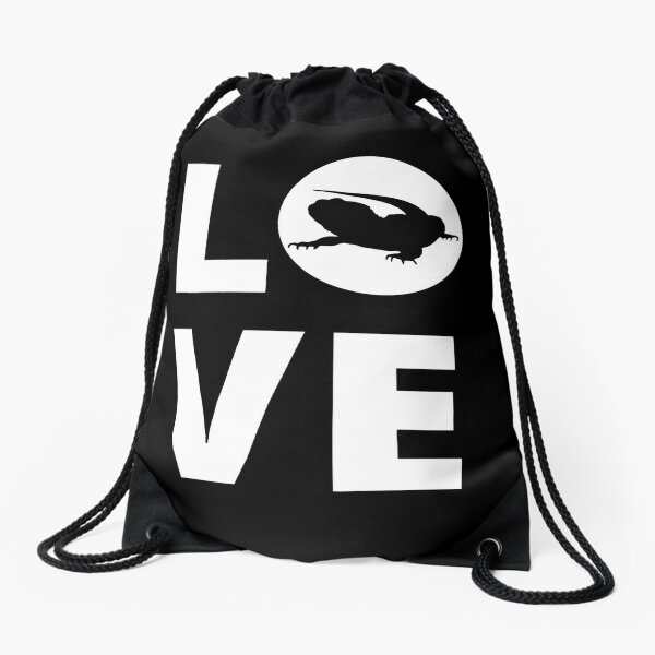 Bearded Dragon Lover Gift Drawstring Bag
