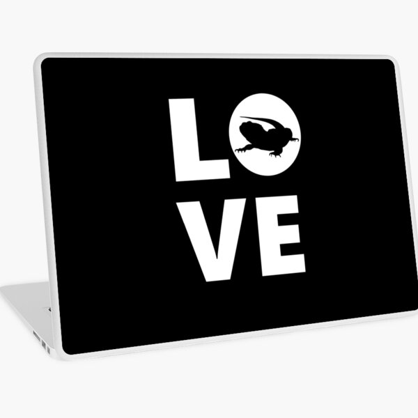 Bearded Dragon Lover Gift Laptop Skin